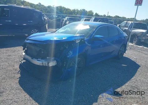 2018 Honda Civic Ex from USA, damaged, VIN SHHFK7H54JU419824